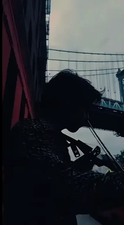 She said YES! A violinist made the moment magical in New York. ViolinistNYC.com